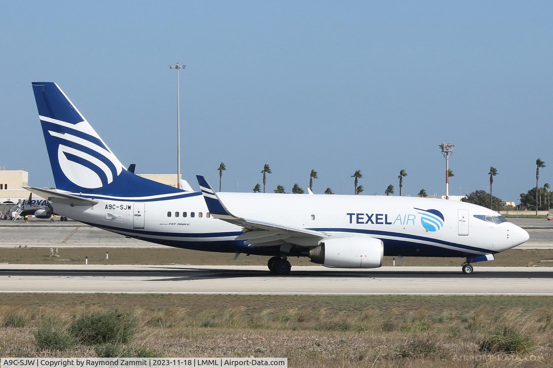 A9C-SJW, 2005 Boeing 737-7K2 C/N 34170, B737-700 A9C-SJW Texel Air