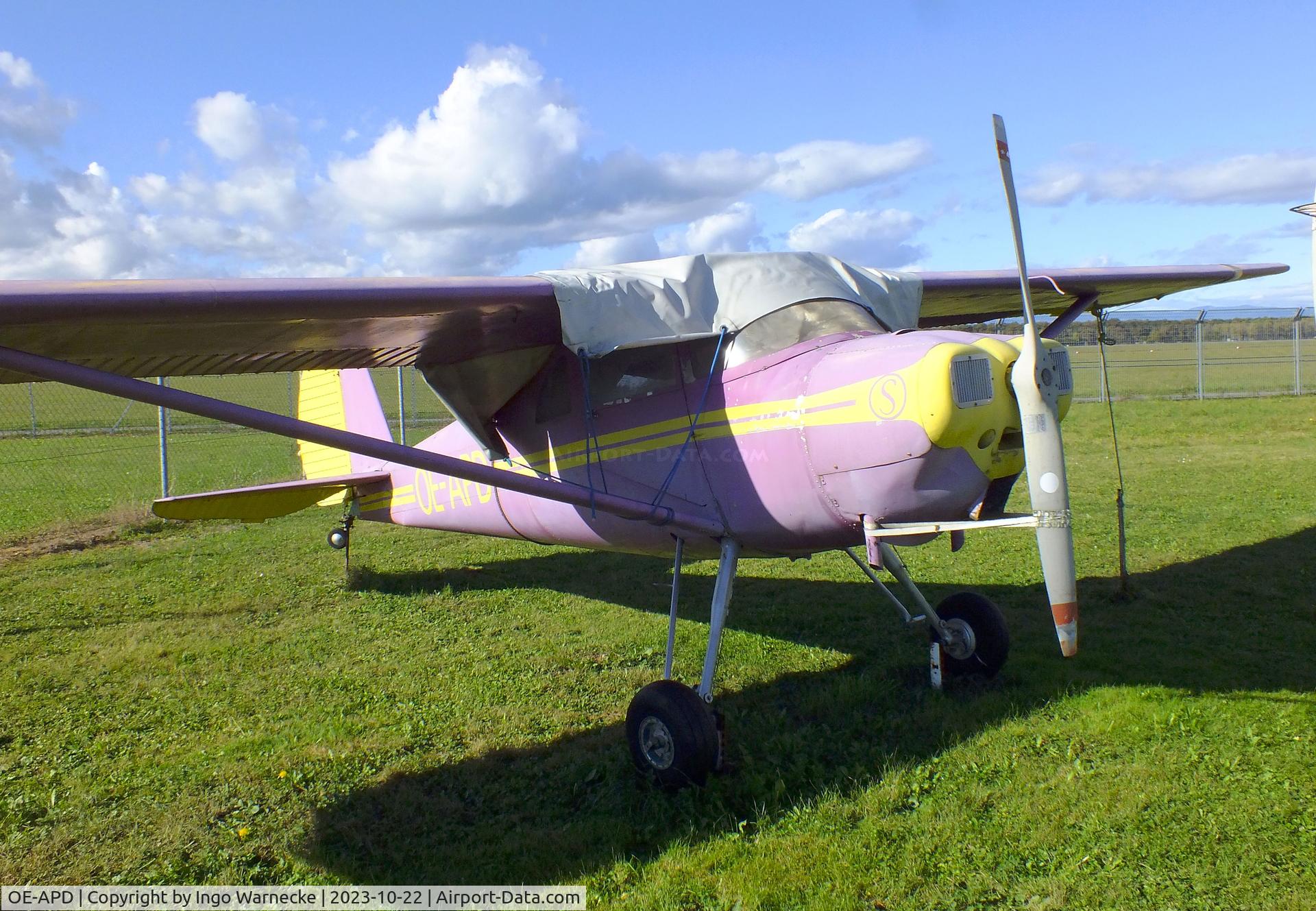 OE-APD, 1948 Luscombe 8F Silvaire C/N 6012, Luscombe 8F Silvaire at the Österreichisches Luftfahrtmuseum (Austrian Aviation Museum), Graz-Thalerhof