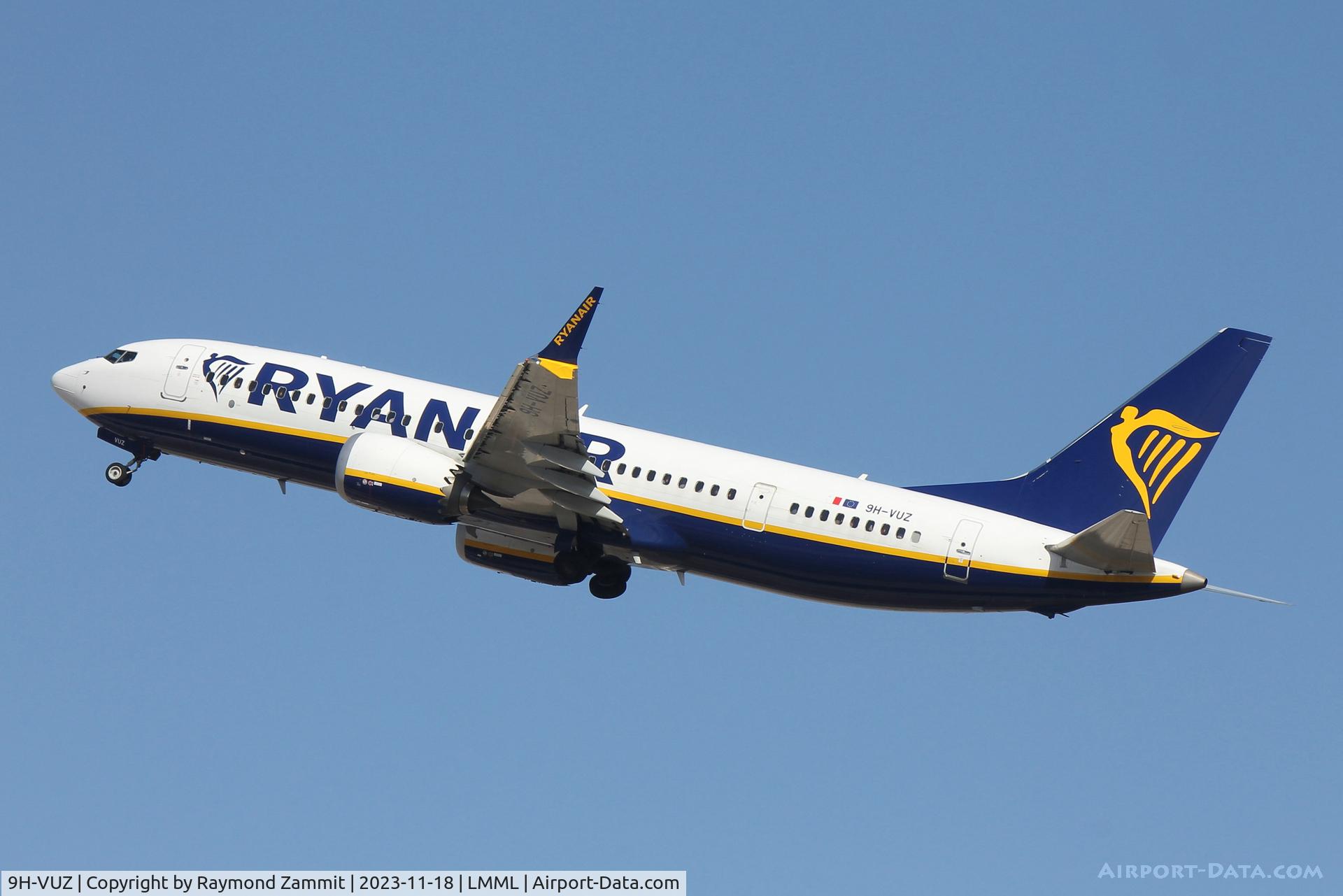 9H-VUZ, 2022 Boeing 737-8 MAX C/N 62339, B737-8 MAX 9H-VUZ Malta Air