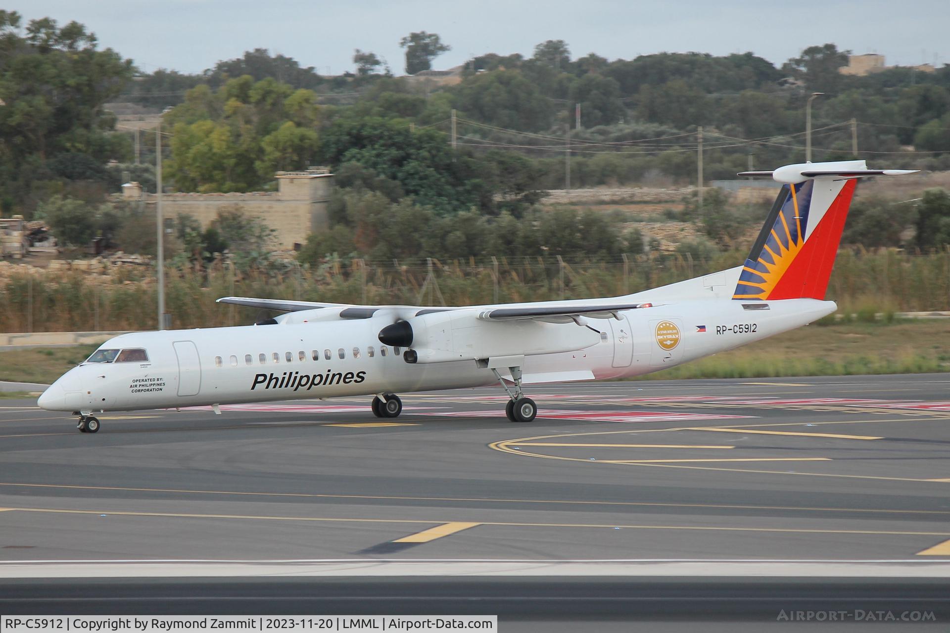 RP-C5912, 2018 Bombardier DHC-8-402 Dash 8 C/N 4588, Bombardier DHC-8-402 RP-C5912 Philippines Airlines