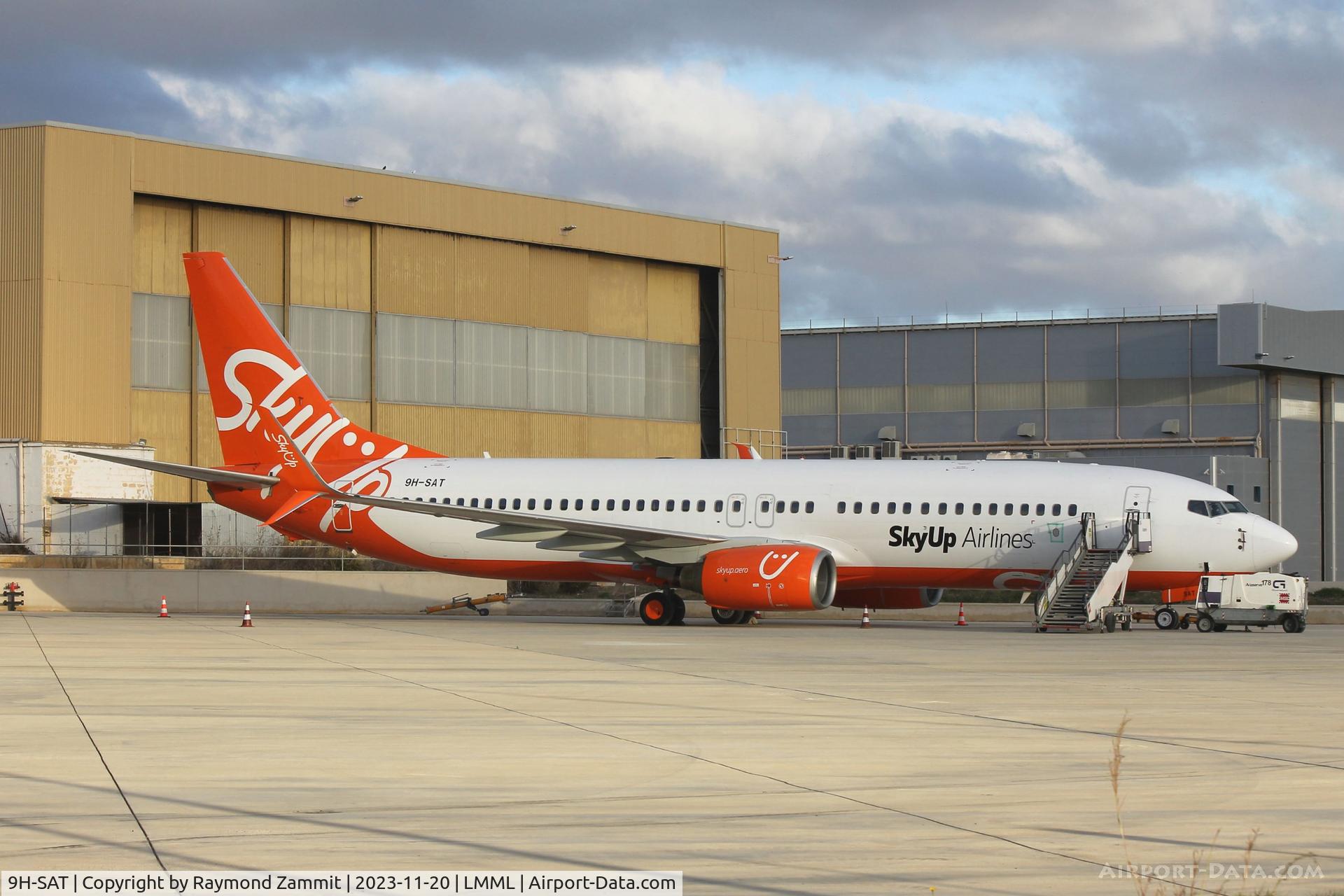 9H-SAT, 2006 Boeing 737-8Q8 C/N 29368, B737-800 9H-SAT (Ex UR-SQQ) SkyUp Airlines