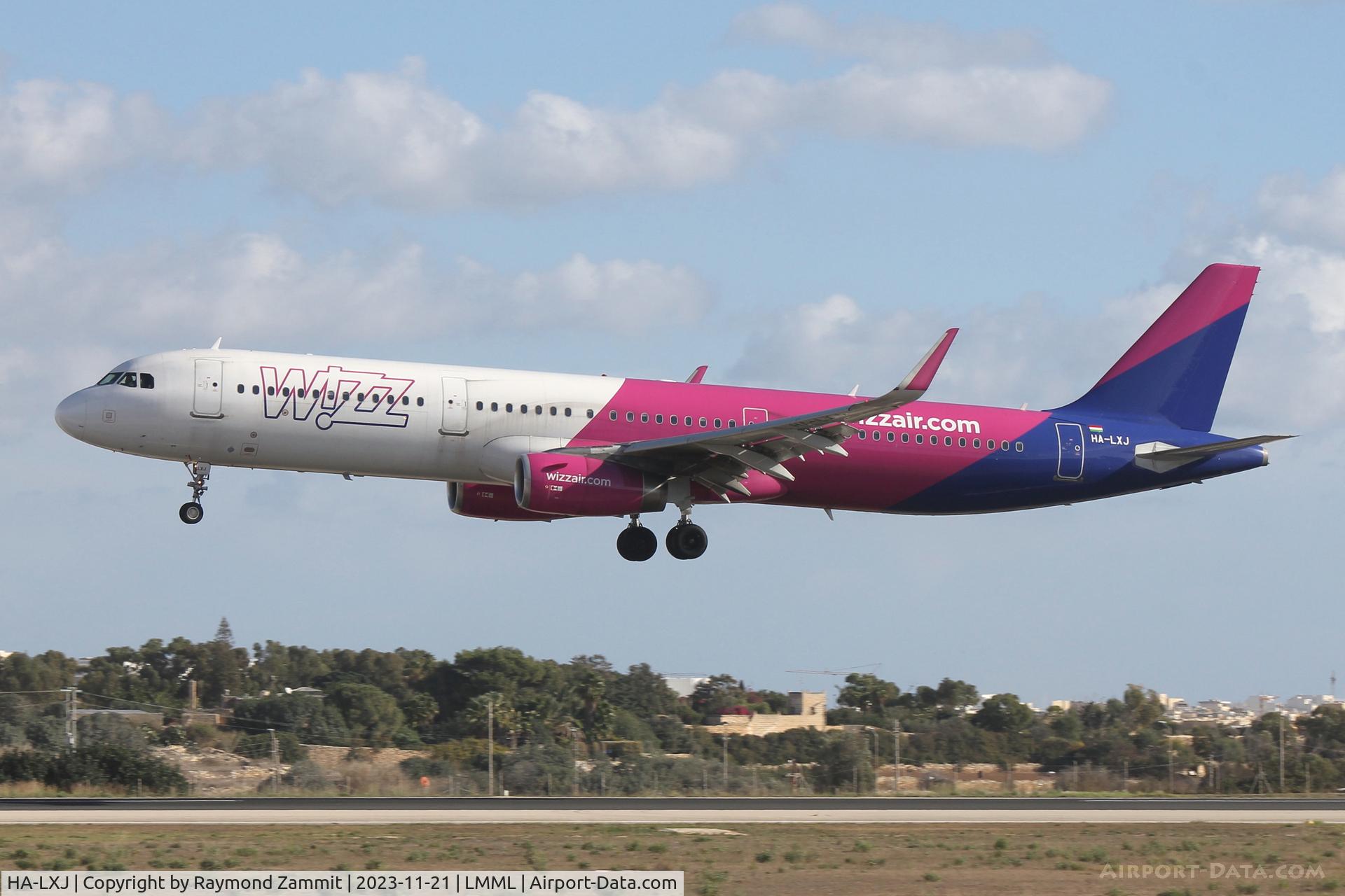 HA-LXJ, 2016 Airbus A321-231 C/N 7316, A321 HA-LXJ Wizzair