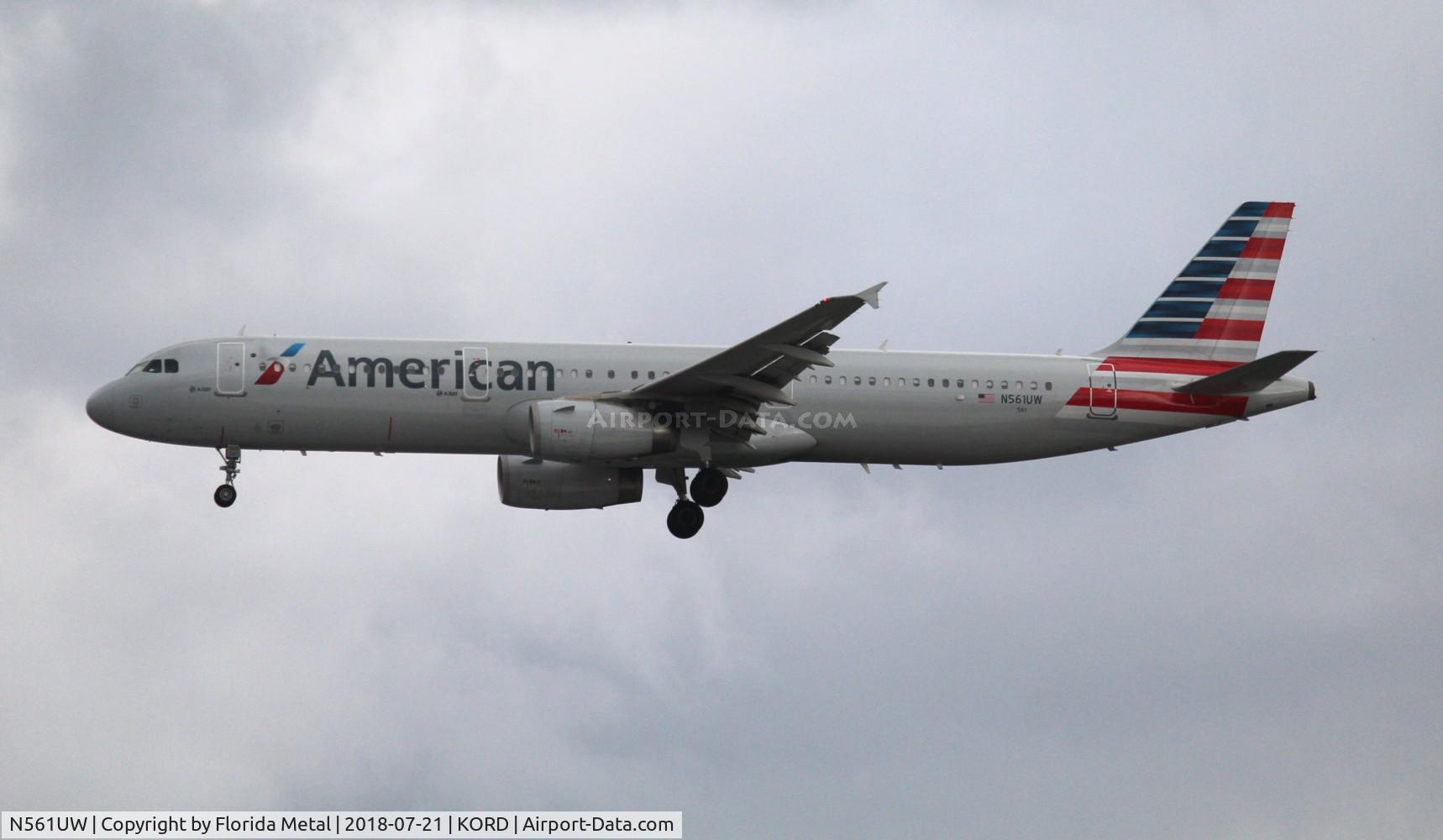 N561UW, 2012 Airbus A321-231 C/N 5317, AAL A321 zx