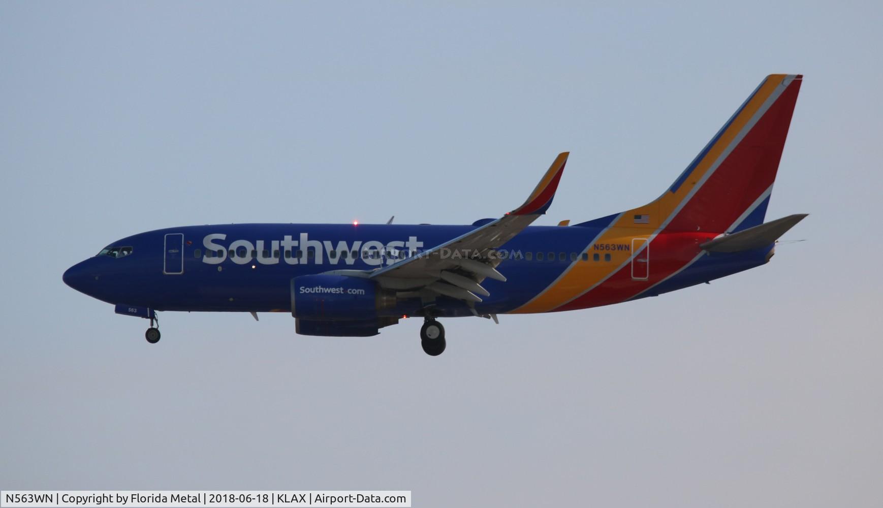 N563WN, 2005 Boeing 737-752 C/N 34296, SWA 737 nc zx