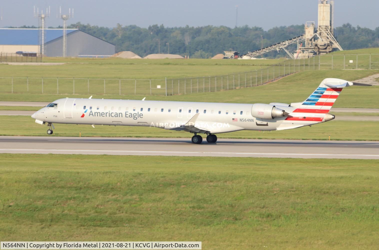 N564NN, 2015 Bombardier CRJ-900 (CL-600-2D24) C/N 15351, PSA/AE CRJ9 zx CVG-CLT