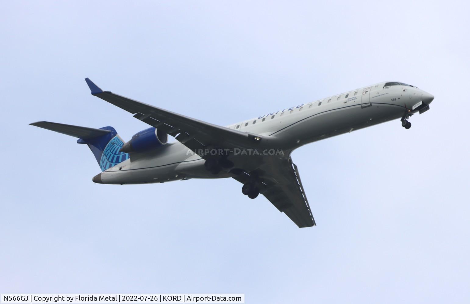 N566GJ, 2003 Bombardier CRJ-700 (CL-600-2C10) Regional Jet C/N 10094, GJS/UE CRJ7 zx KSTL-ORD
