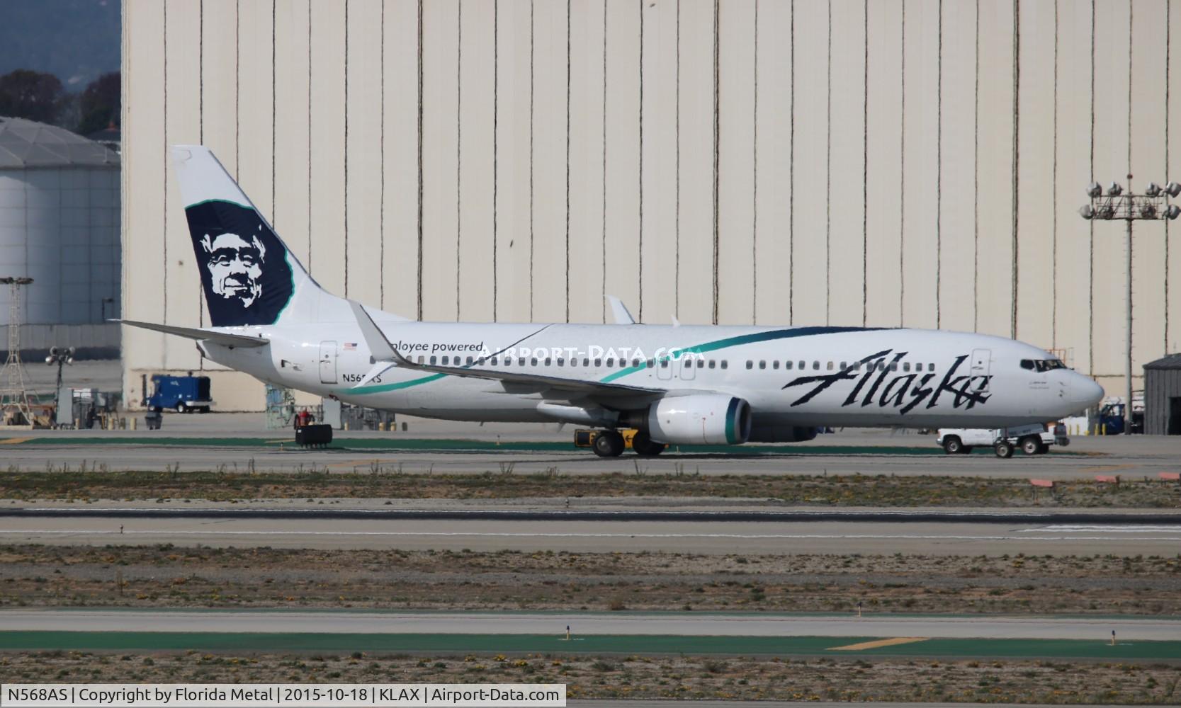 N568AS, 2007 Boeing 737-890 C/N 35183, ASA 738 zx