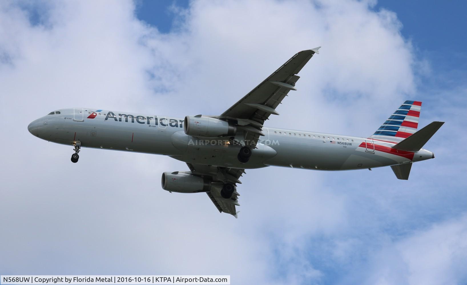 N568UW, 2013 Airbus A321-231 C/N 5751, AAL A321 zx