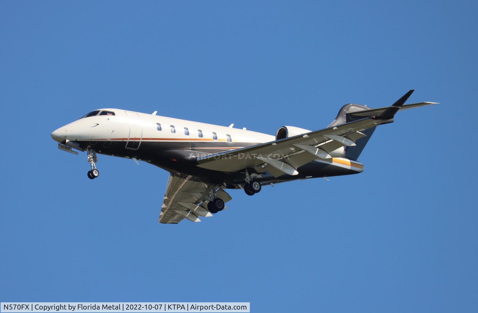 N570FX, 2014 Bombardier Challenger 350 C/N 20527, Challenger 350 zx