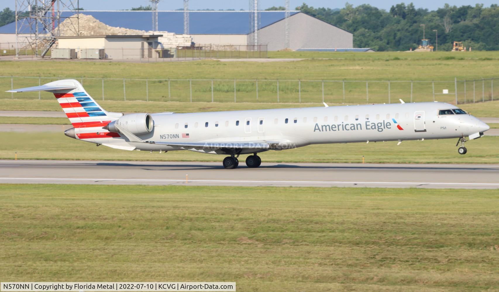 N570NN, 2015 Bombardier CRJ-900 (CL-600-2D24) C/N 15357, PSA/AE CRJ9 zx CVG-CLT