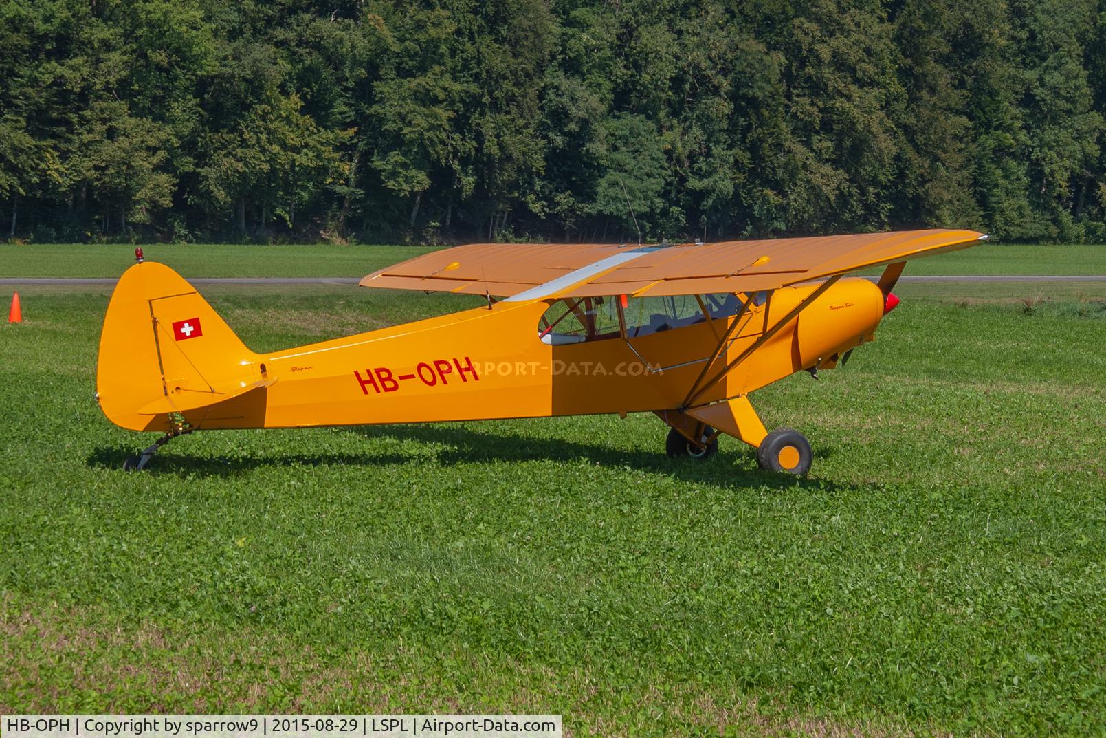 HB-OPH, 1957 Piper PA-18-150 Super Cub C/N 18-5517, Piper meet Bleienbach
