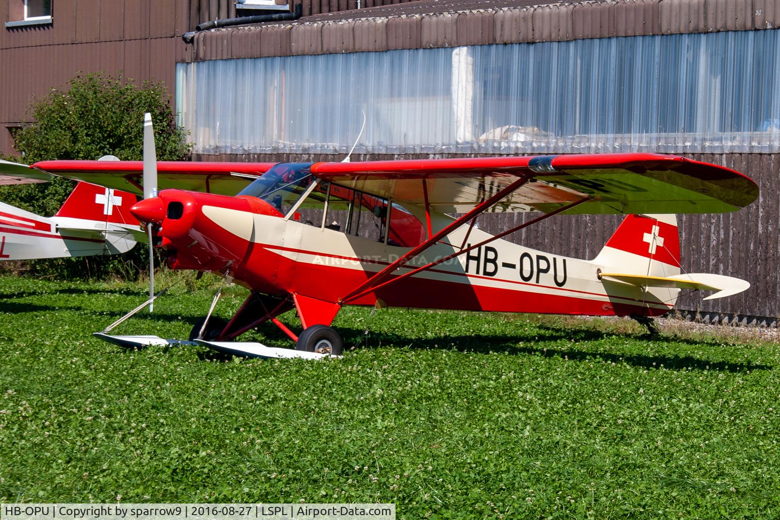 HB-OPU, 1957 Piper PA-18-150 Super Cub C/N 18-5938, Piper meet Bleienbach