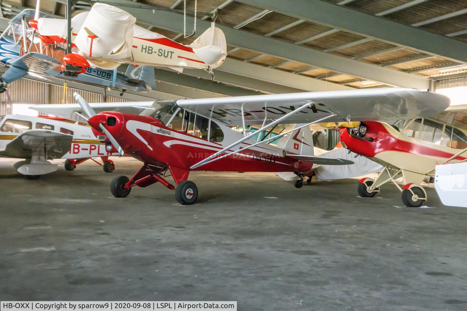 HB-OXX, 1958 Piper PA-18-150 Super Cub C/N 18-6300, At Bleienbach