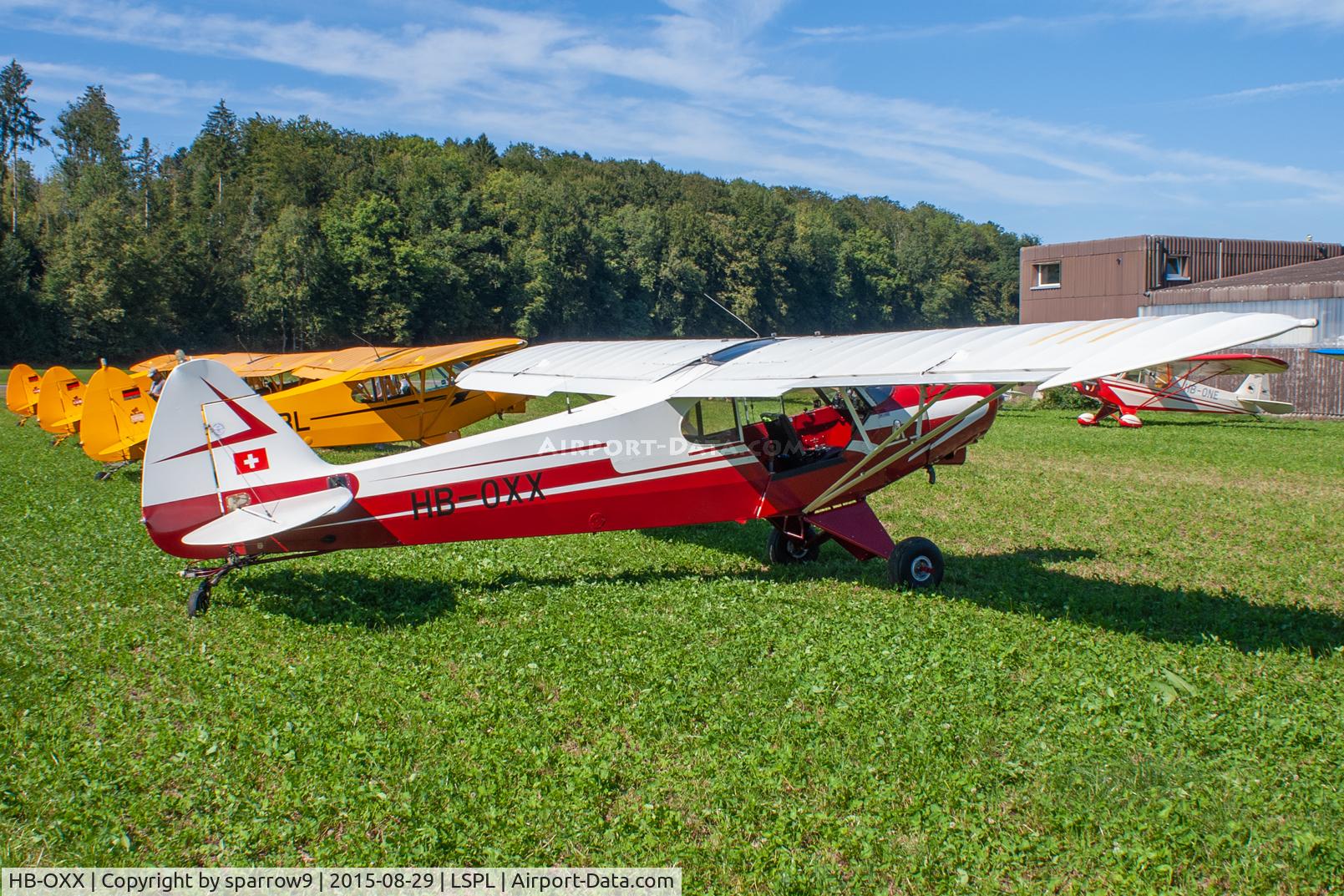 HB-OXX, 1958 Piper PA-18-150 Super Cub C/N 18-6300, Piper meet Bleienbach