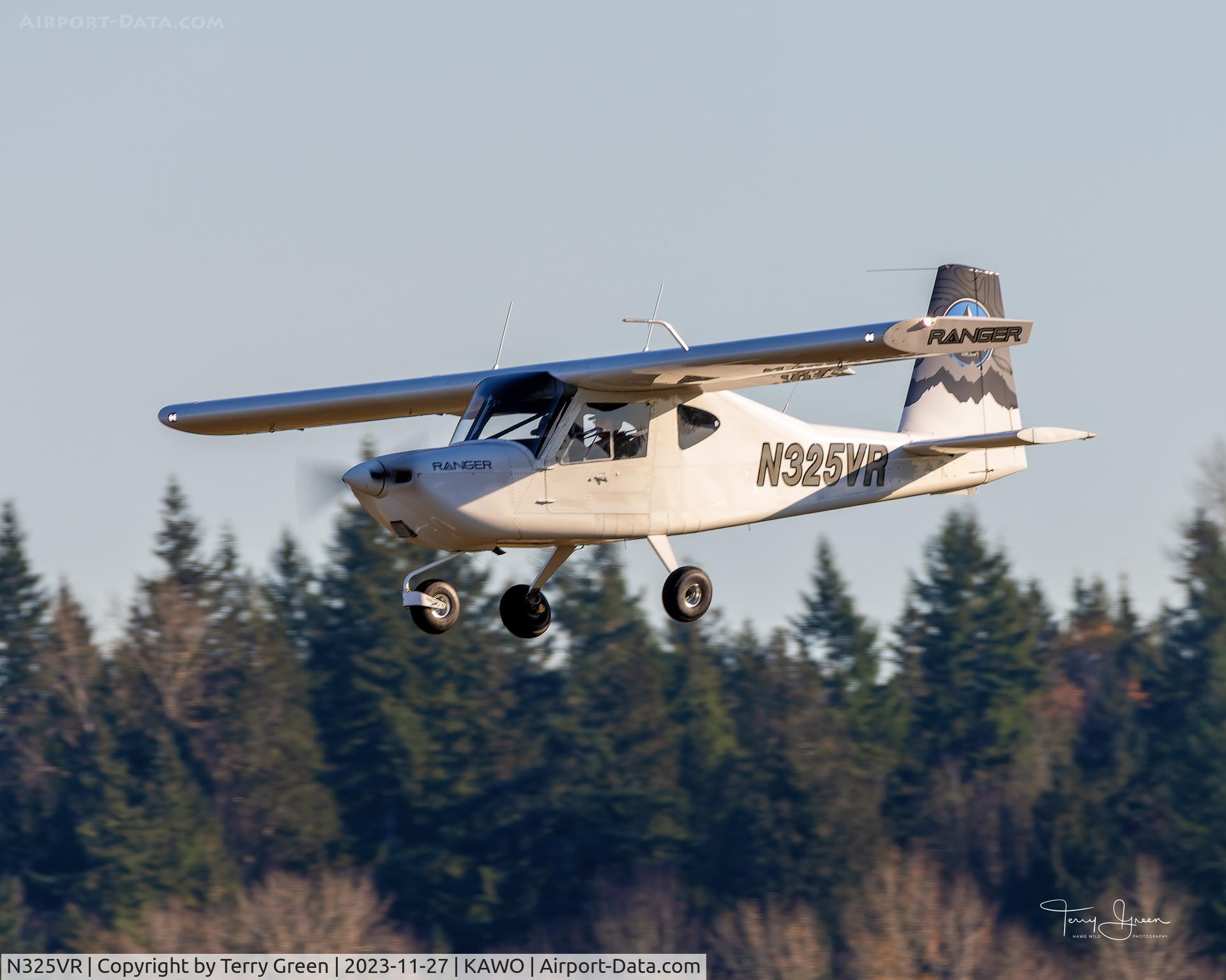 N325VR, VASHON AIRCRAFT RANGER R7 C/N 10176, KAWO
