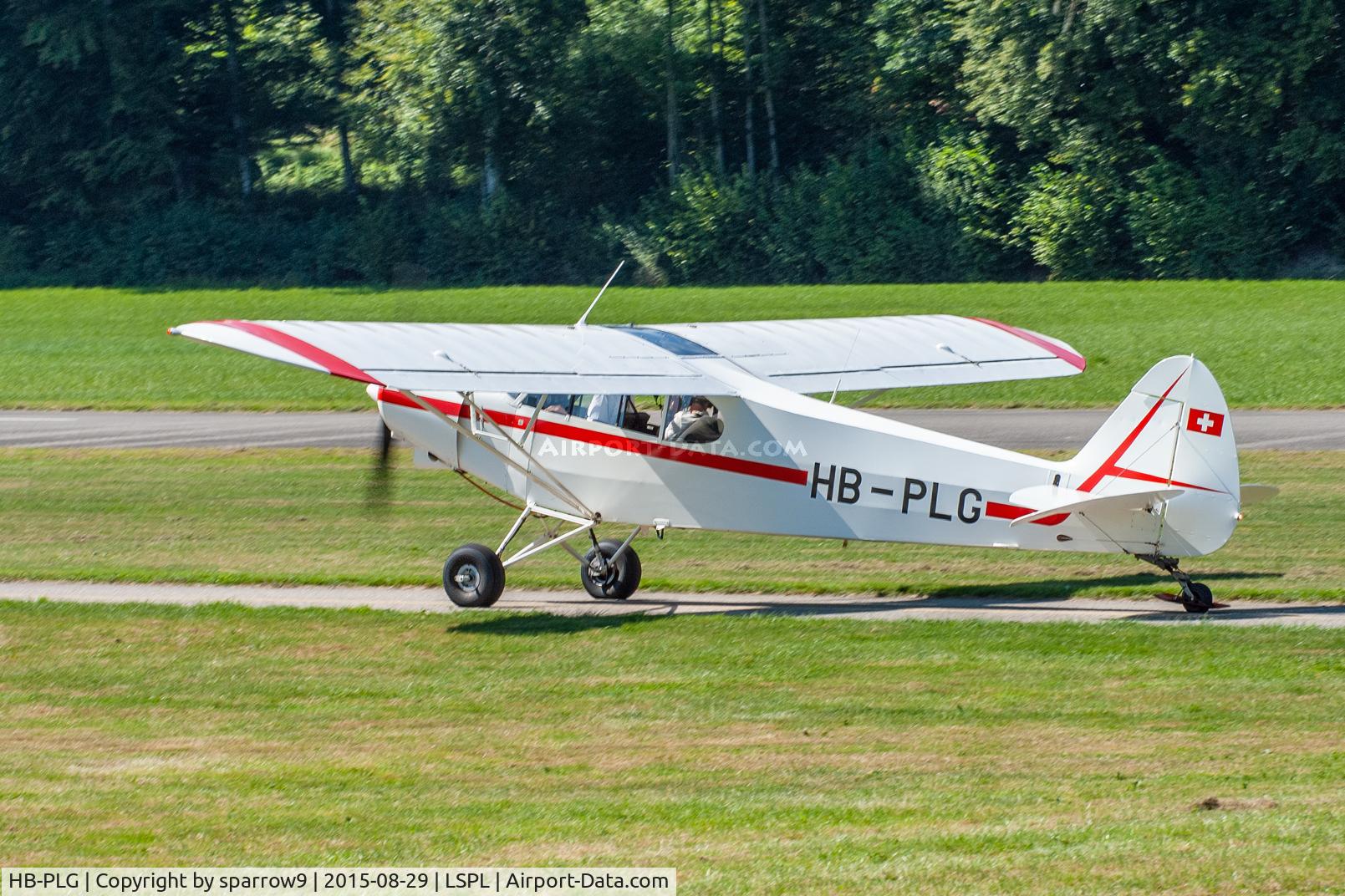 HB-PLG, 1963 Piper PA-18-150 Super Cub C/N 18-7949, Piper meet Bleienbach