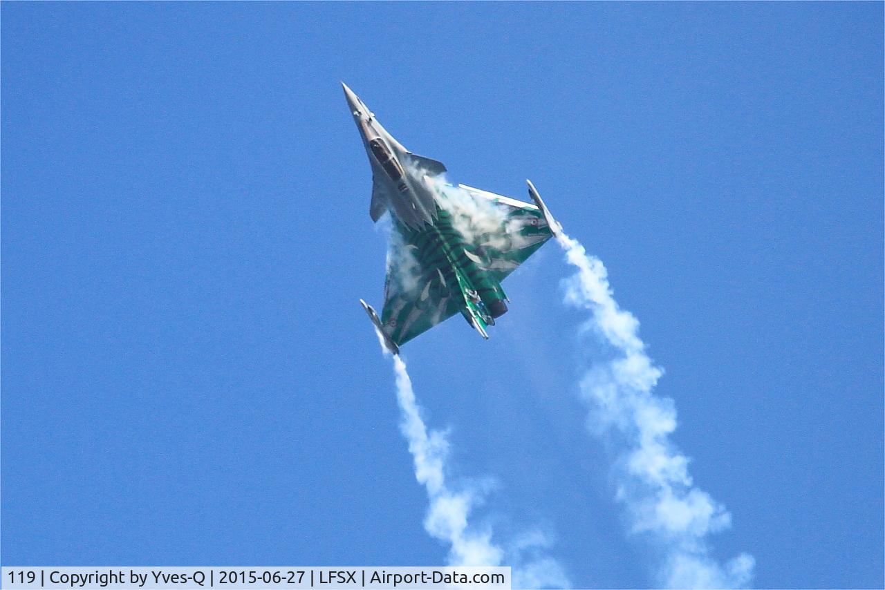 119, 2010 Dassault Rafale C C/N 119, Dassault Rafale C (113-IX), On display, Luxeuil-St Sauveur Air Base 116 (LFSX)