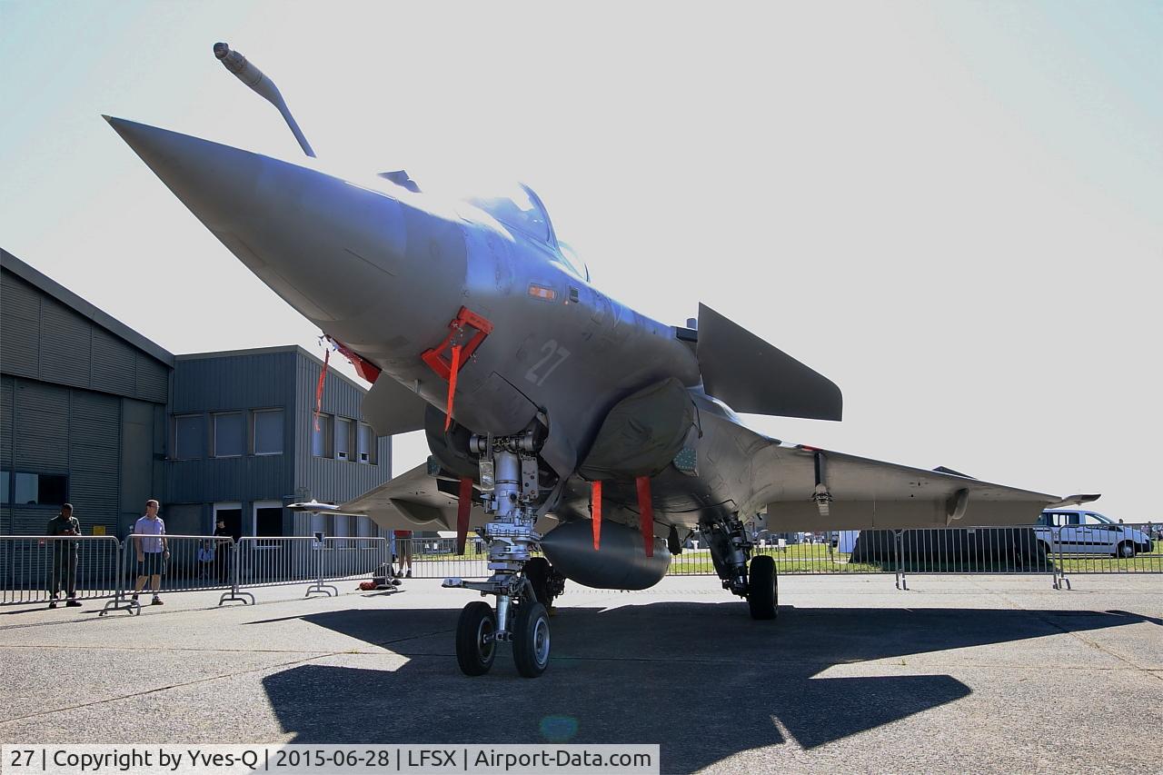 27, 2011 Dassault Rafale M C/N 27, Dassault Rafale M, Static display, Luxeuil-St Sauveur Air Base 116 (LFSX)