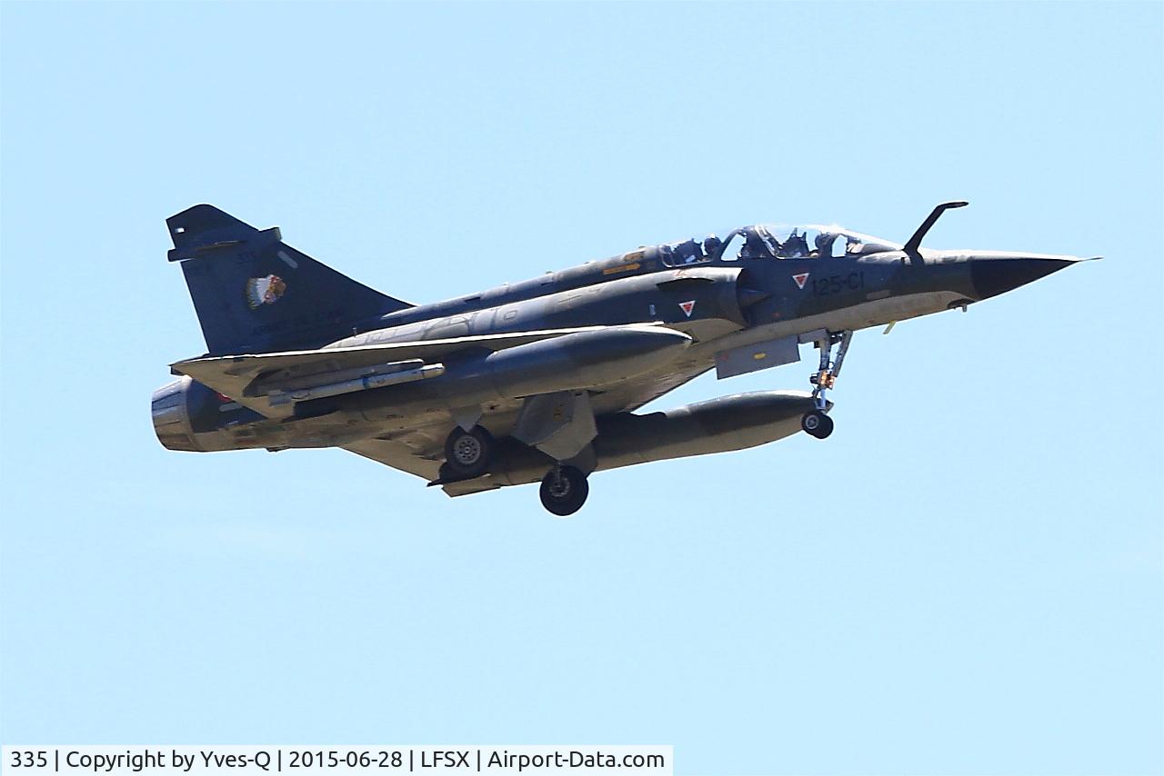 335, Dassault Mirage 2000N C/N 261, Dassault Mirage 2000N (125-CI), Luxeuil-St Sauveur Air Base 116 (LFSX)