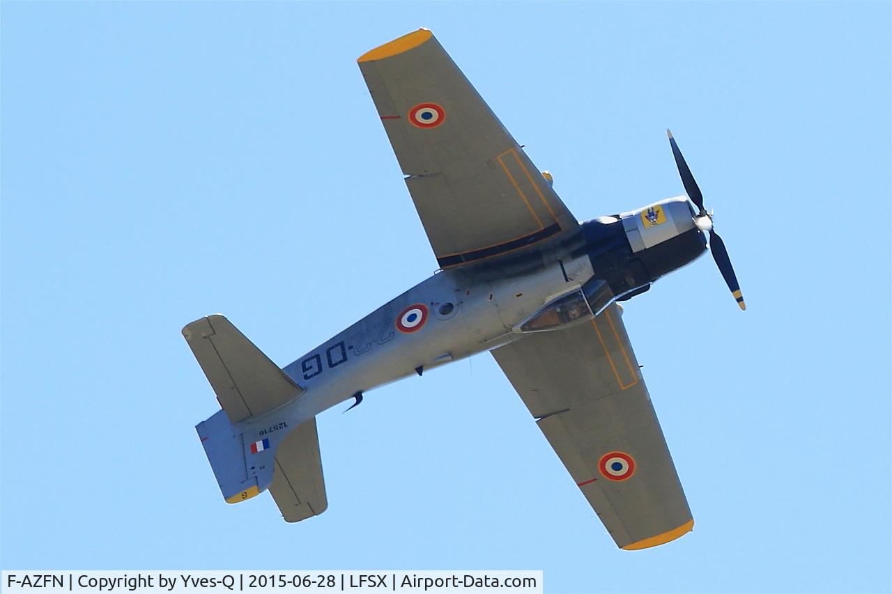 F-AZFN, Douglas AD-4N Skyraider C/N 7609, Douglas AD-4N Skyraider, On display, Luxeuil-St Sauveur Air Base 116 (LFSX)