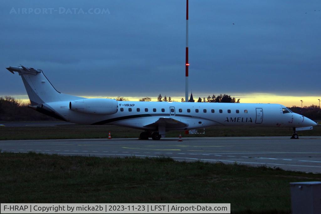 F-HRAP, 2008 Embraer (Harbin) EMB-145LI (ERJ-145LI) C/N 14501019, Parked