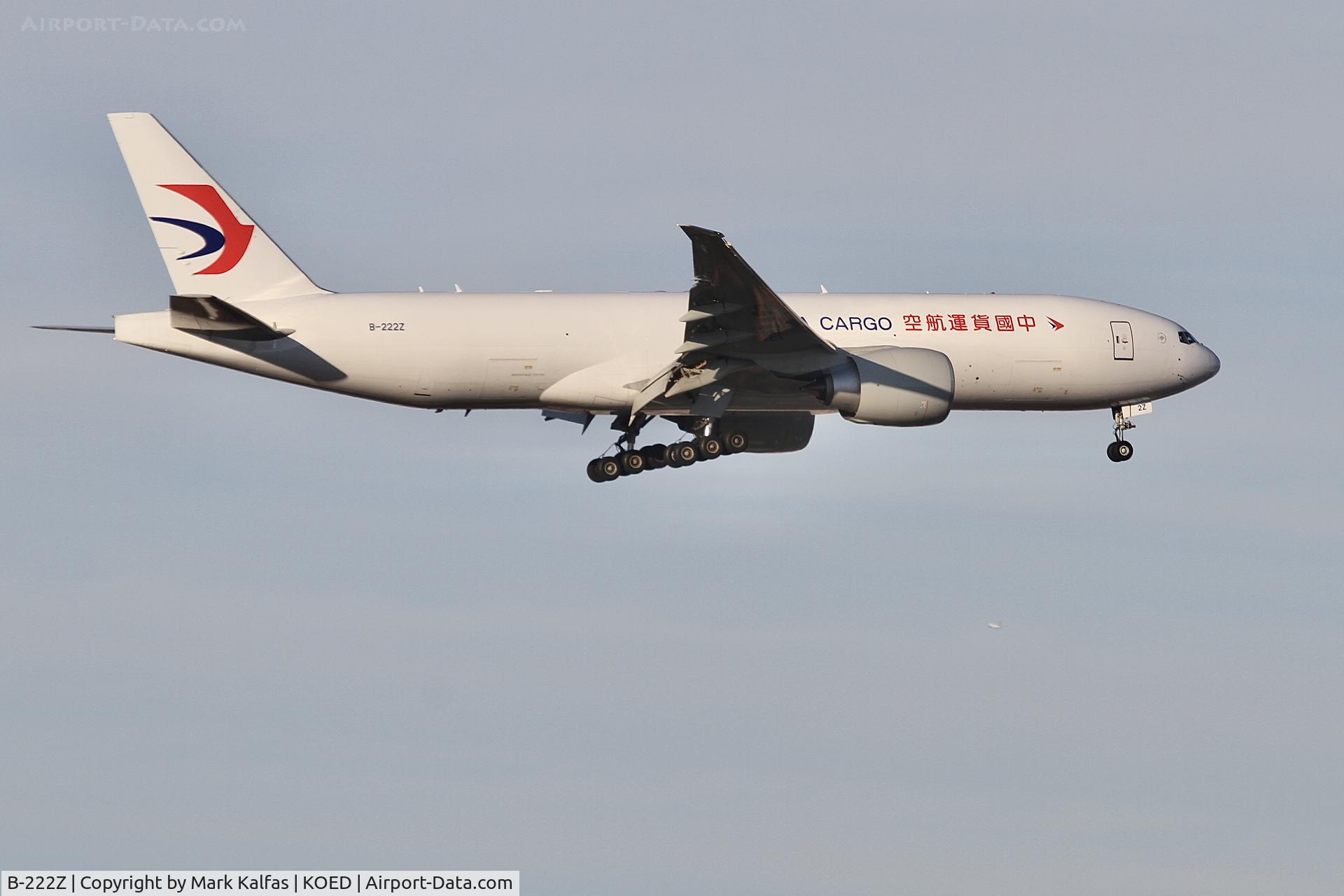 B-222Z, 2023 Boeing 777-F C/N 67798, CHINA CARGO B77W  B222Z CKK225 KSEA-KORD, RUNWAY 10C APPROACH KORD