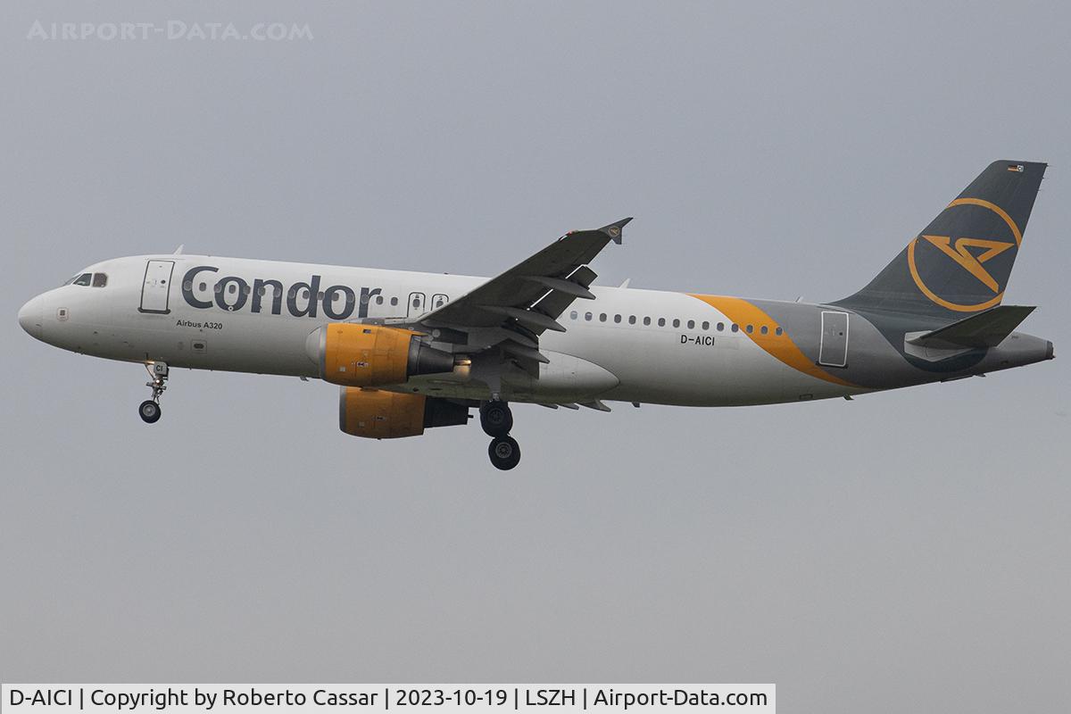 D-AICI, 2000 Airbus A320-212 C/N 1381, Zurich Airport