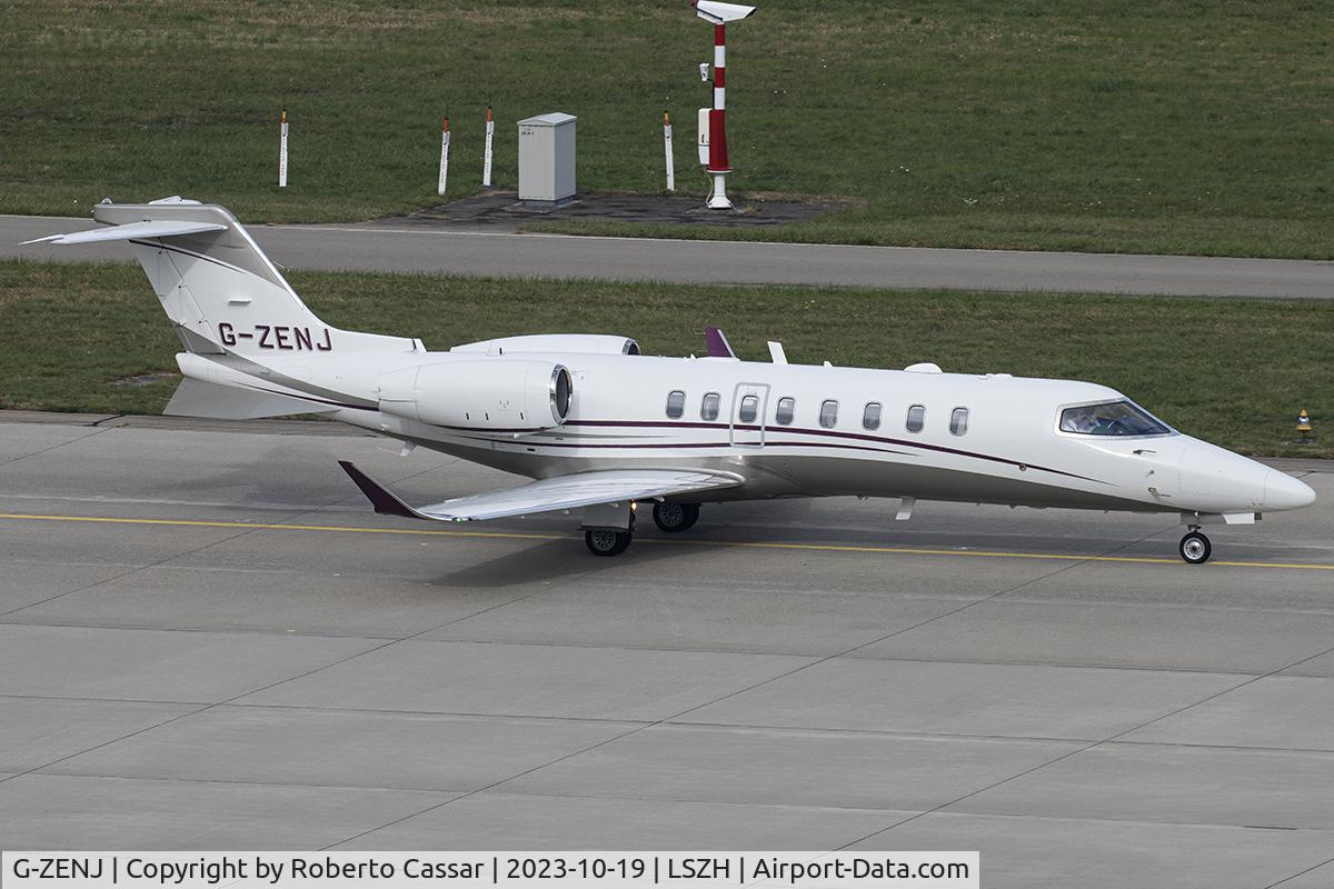 G-ZENJ, 2018 Learjet 75 C/N 45-565, Zurich Airport