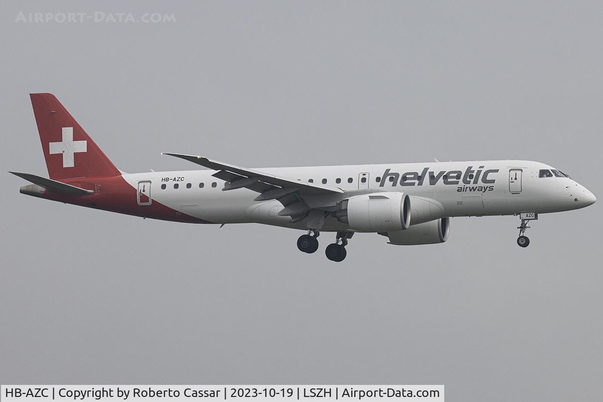 HB-AZC, 2020 Embraer 190-E2 (ERJ-190-300) C/N 20030, Zurich Airport