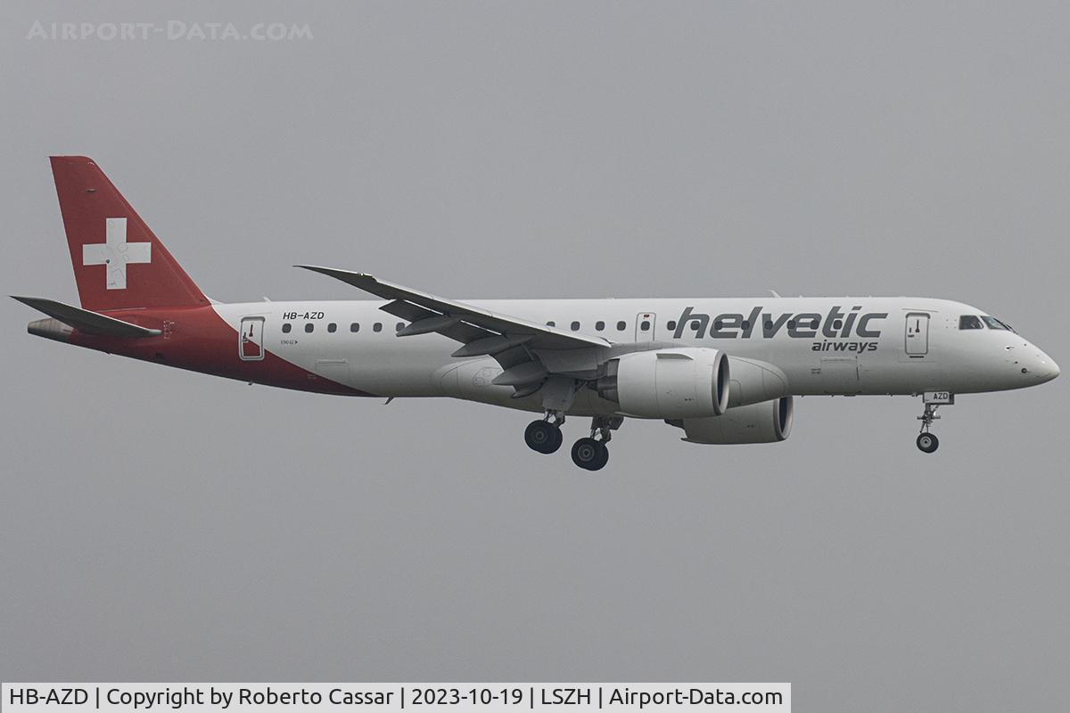 HB-AZD, Embraer 190-E2 (ERJ-190-300) C/N 19020031, Zurich Airport