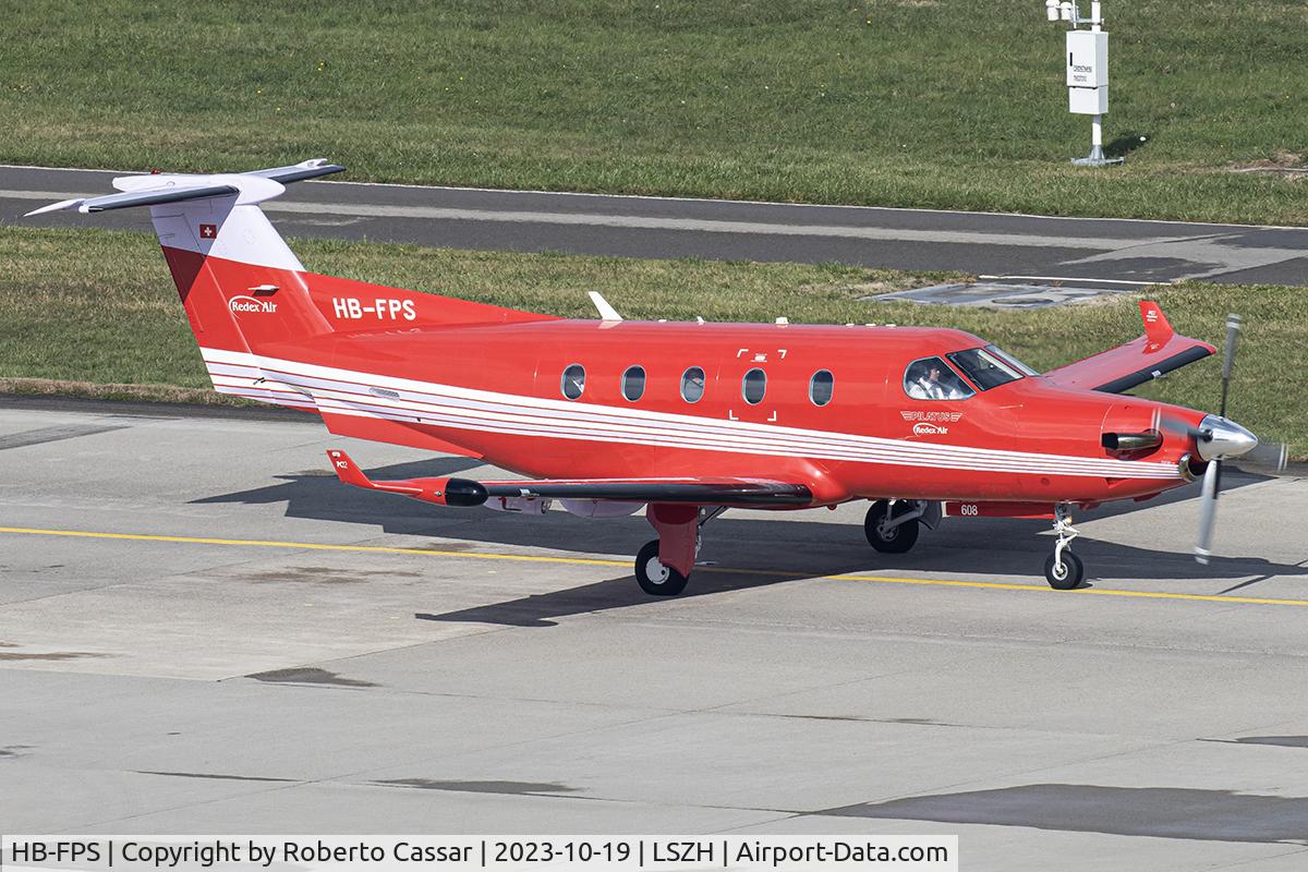 HB-FPS, 2005 Pilatus PC-12/45 C/N 608, Zurich Airport