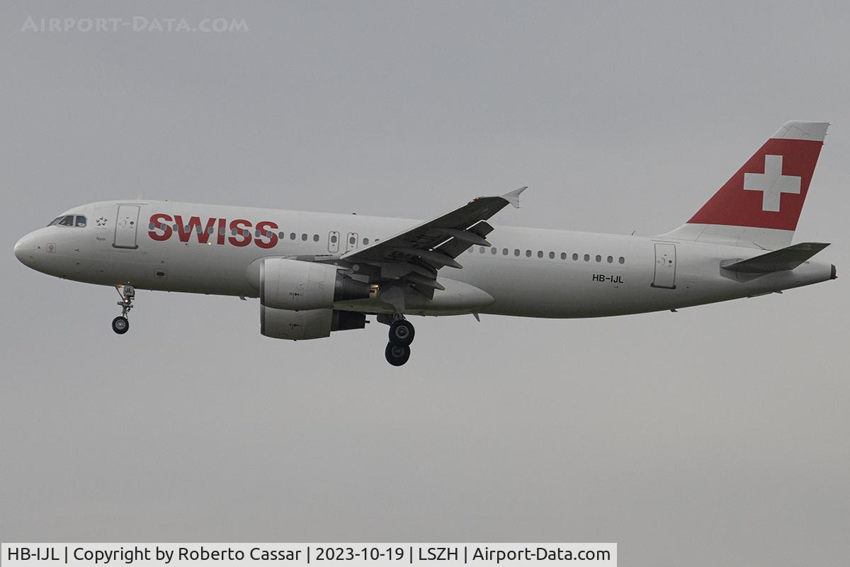 HB-IJL, 1996 Airbus A320-214 C/N 603, Zurich Airport