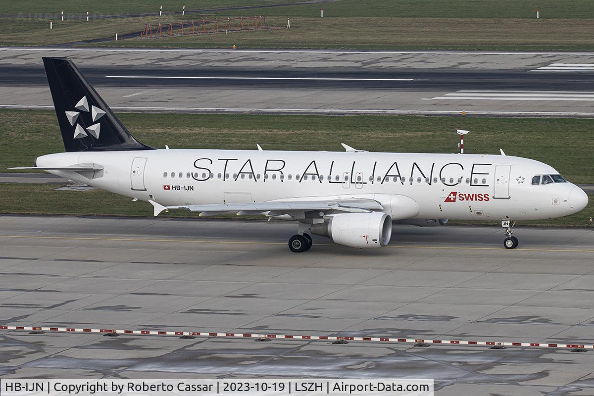 HB-IJN, 1996 Airbus A320-214 C/N 643, Zurich Airport