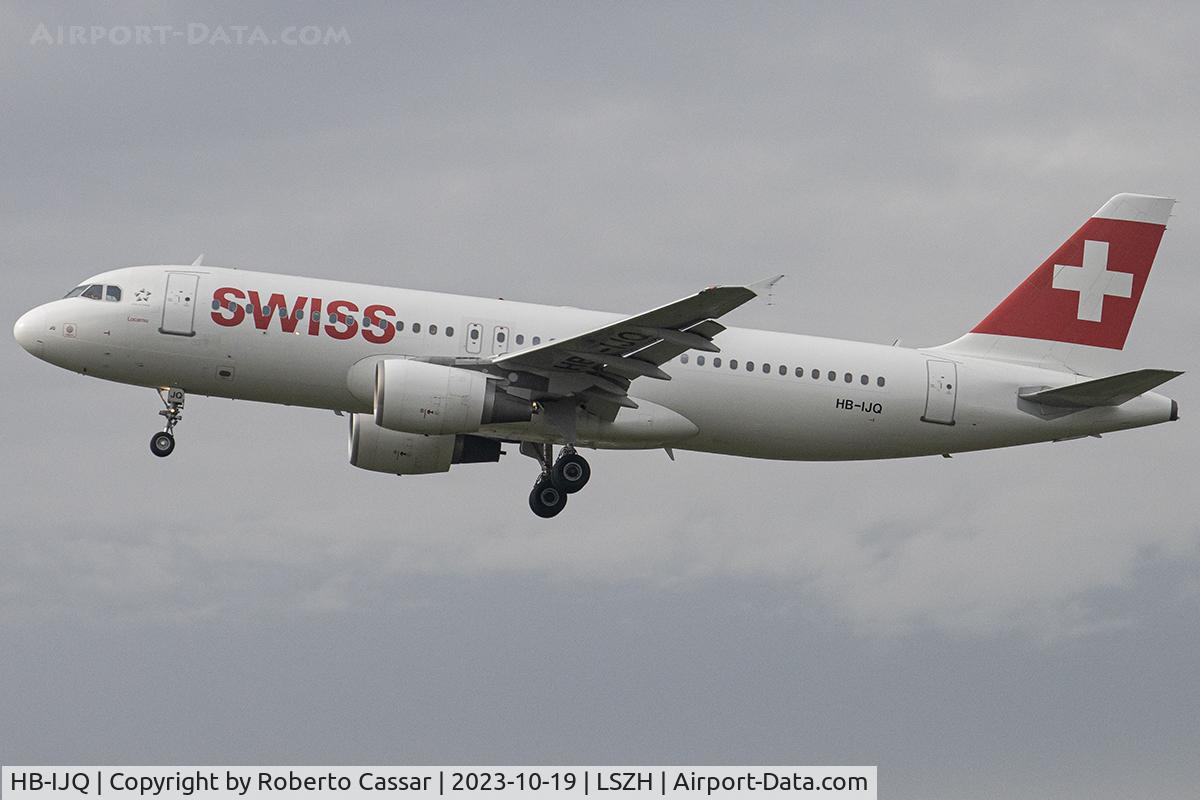 HB-IJQ, 1997 Airbus A320-214 C/N 701, Zurich Airport