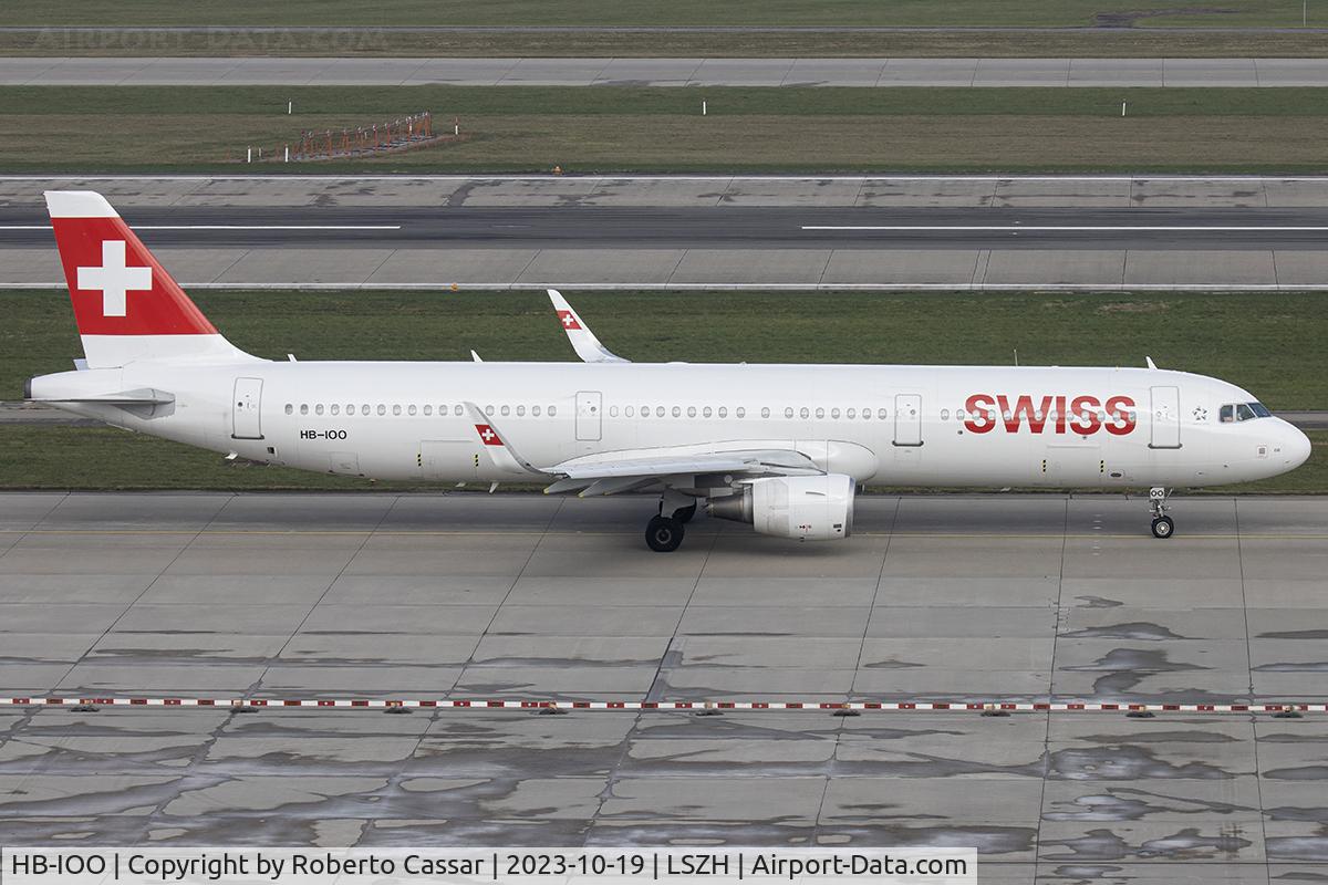 HB-IOO, 2016 Airbus A321-212 C/N 7007, Zurich Airport