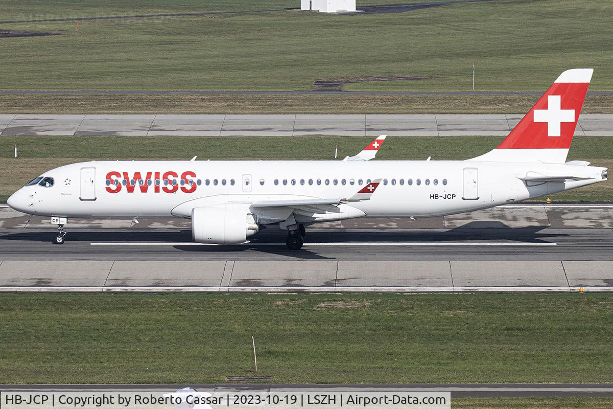 HB-JCP, 2018 Airbus A220-300 C/N 55036, Zurich Airport