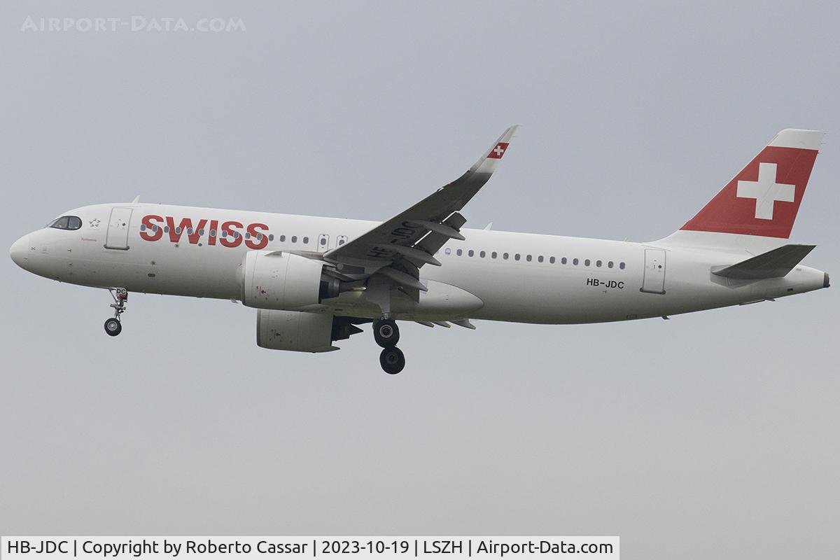HB-JDC, 2020 Airbus A320-271N C/N 10242, Zurich Airport