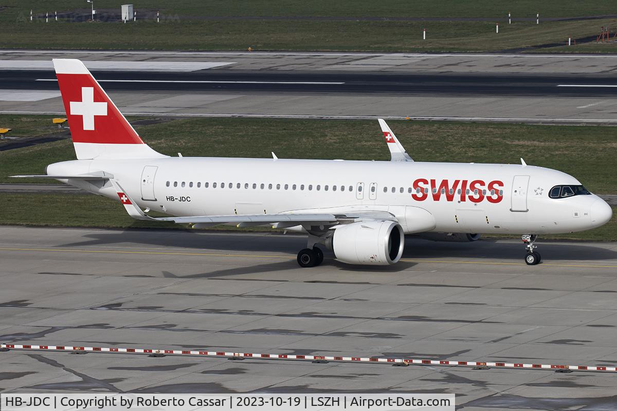 HB-JDC, 2020 Airbus A320-271N C/N 10242, Zurich Airport