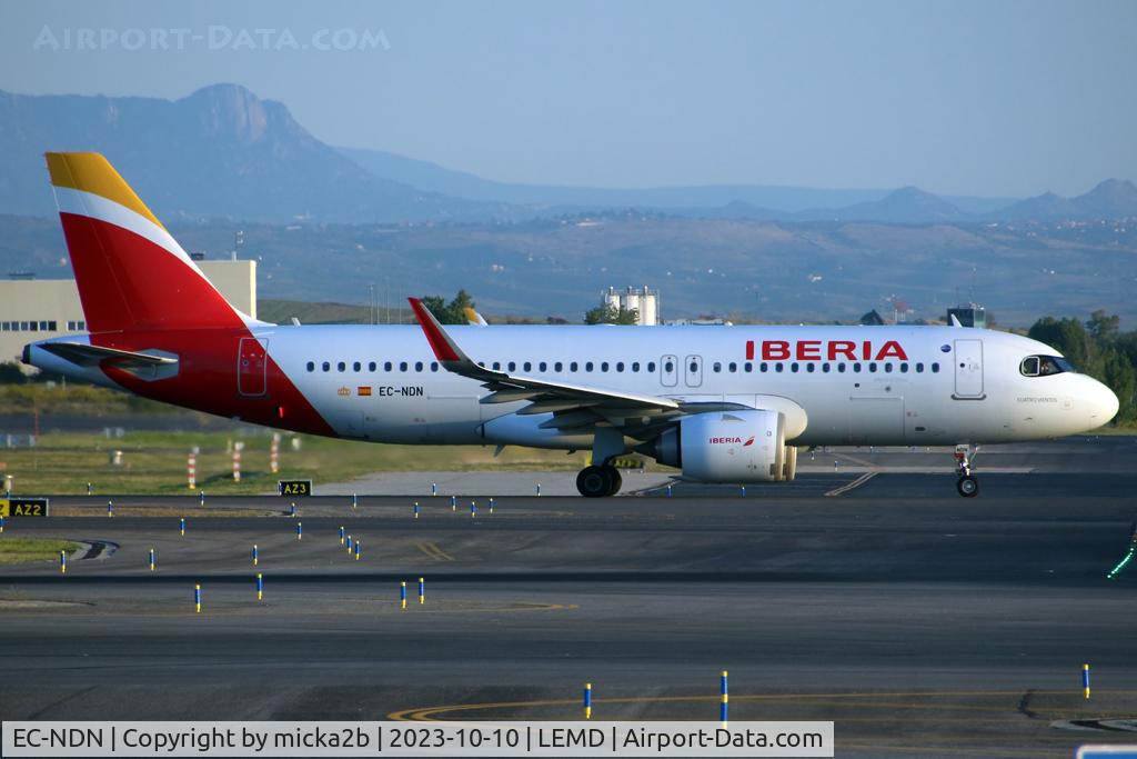 EC-NDN, 2019 Airbus A320-251N C/N 8939, Taxiing