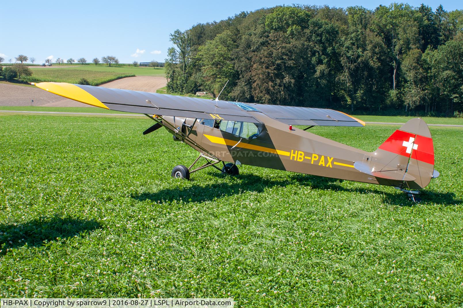 HB-PAX, 1963 Piper PA-18-150 Super Cub Super Cub C/N 18-8193, Piper meet Bleienbach