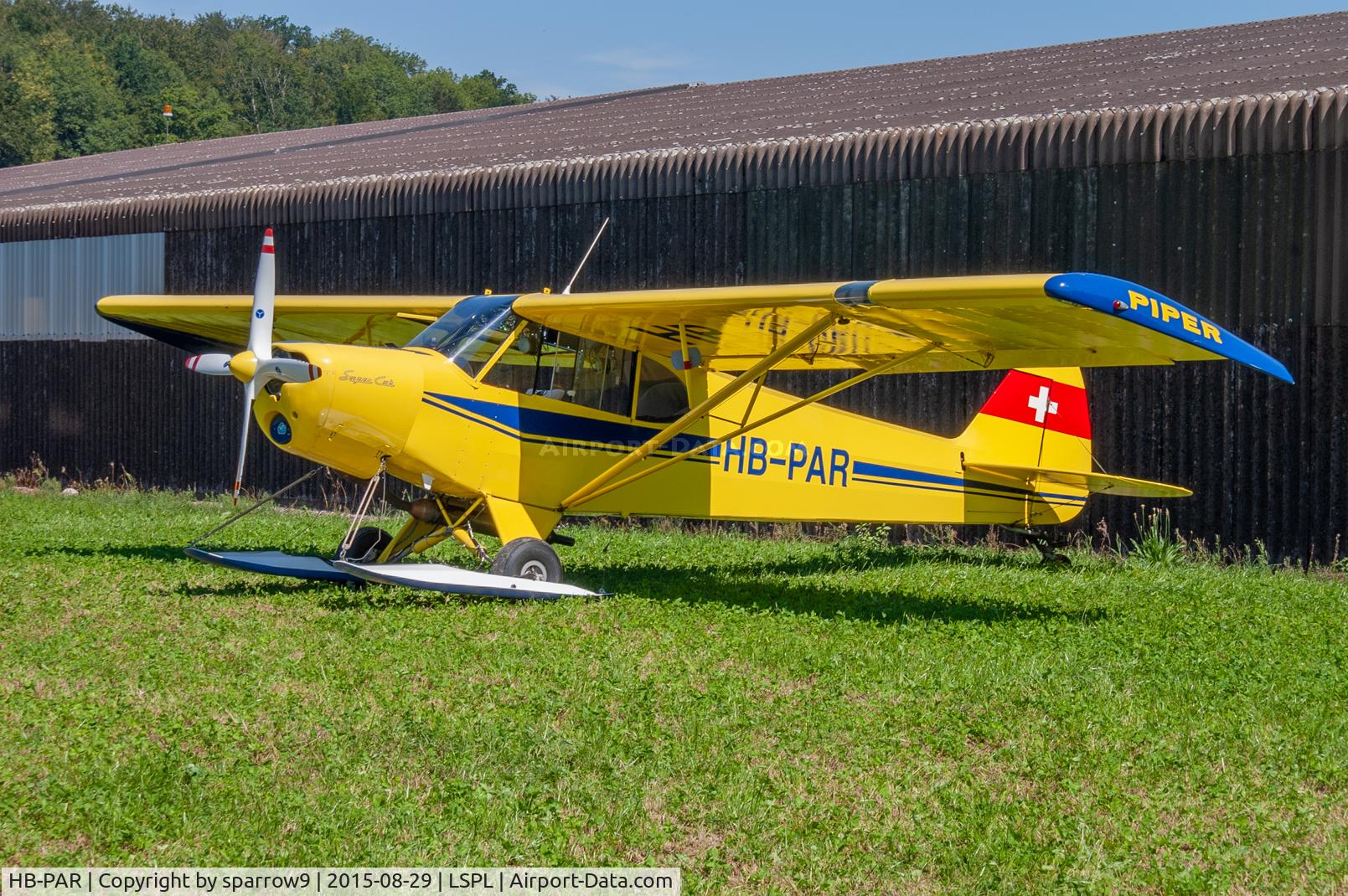 HB-PAR, 1976 Piper PA-18-180M (MEC STC) C/N 18-7609050, Piper meet Bleienbach