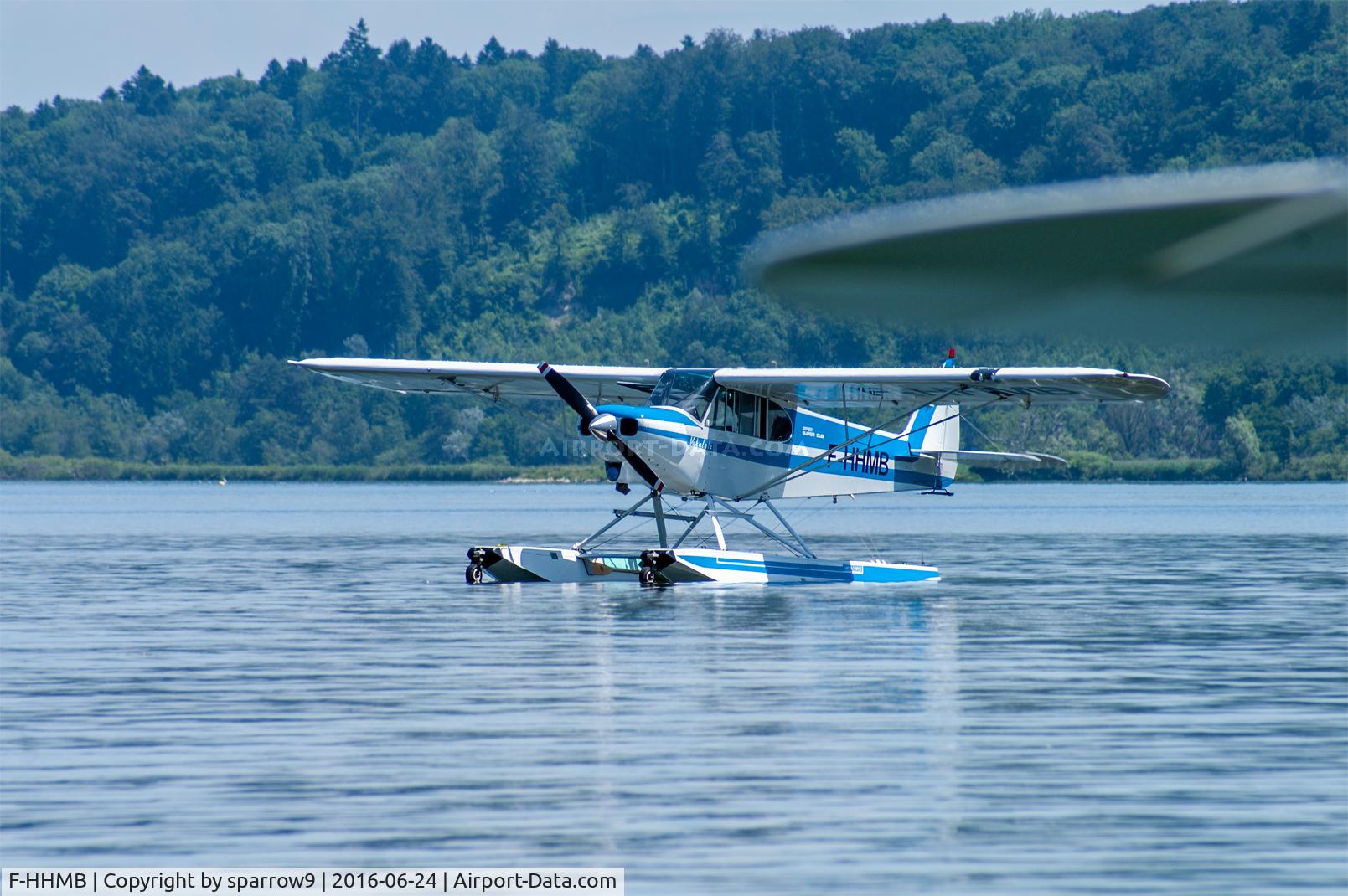 F-HHMB, 1977 Piper PA-18-150 Super Cub C/N 18-7709053, Seaplane meeting Lac de Neuchâtel/Yverdon