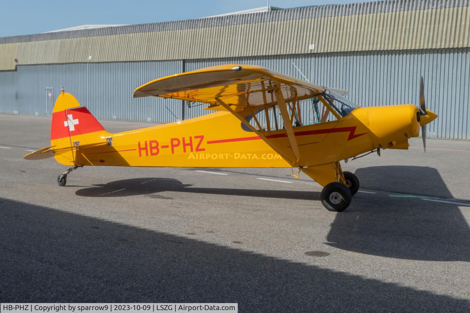 HB-PHZ, 1980 Piper PA-18-150 Super Cub C/N 18-8009039, A new resident at Grenchen