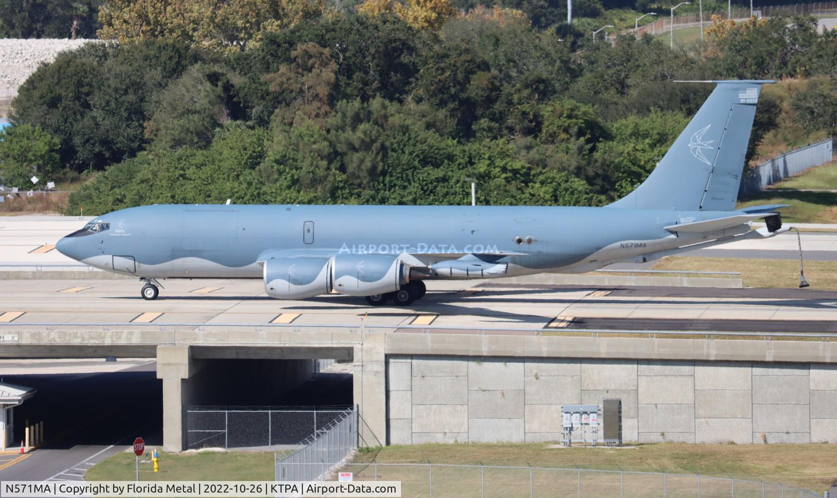 N571MA, 1961 Boeing KC-135R Stratotanker C/N 18232, Meta Air KC-135R zx