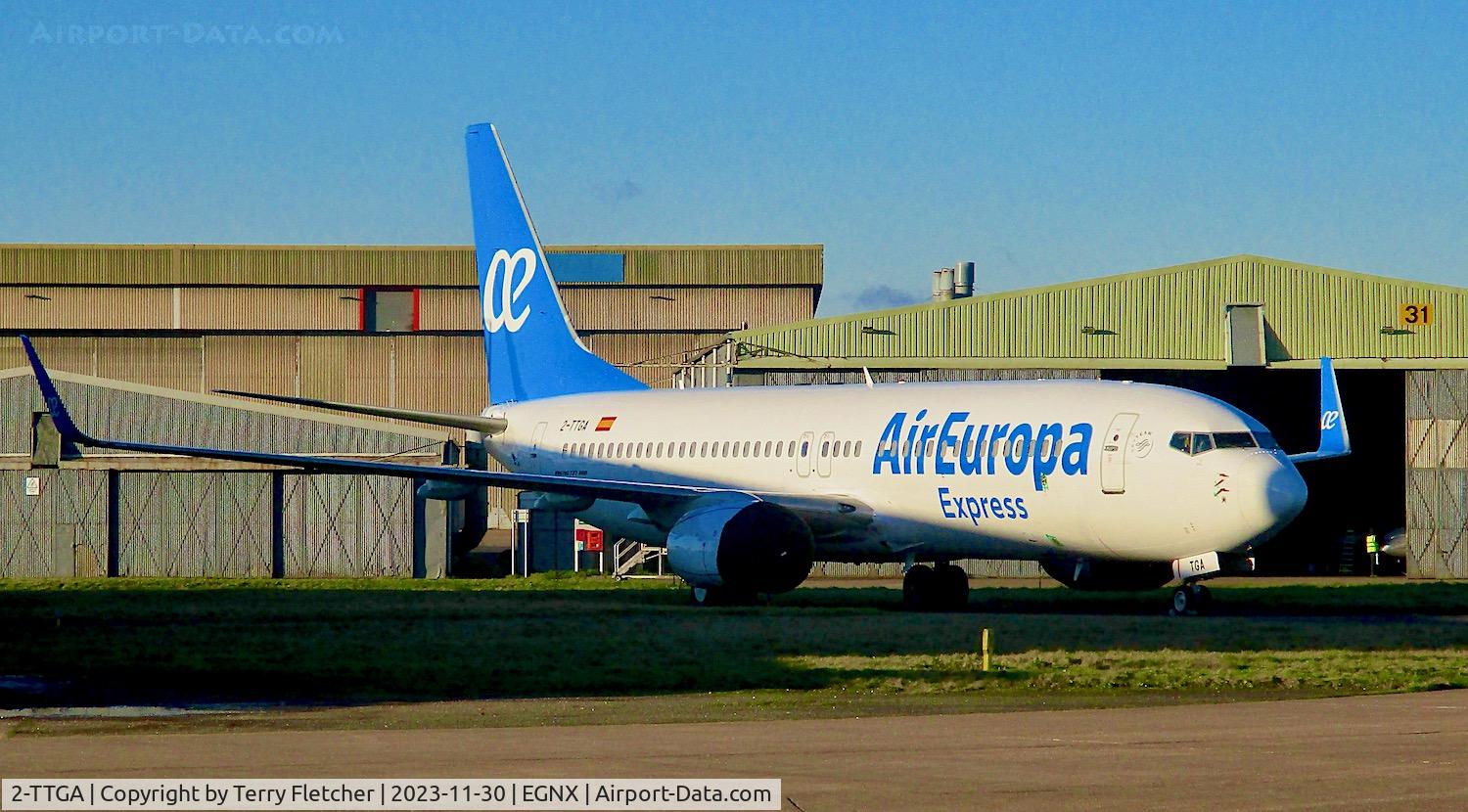 2-TTGA, 2012 Boeing 737 -8AL C/N 39053, At East Midlands