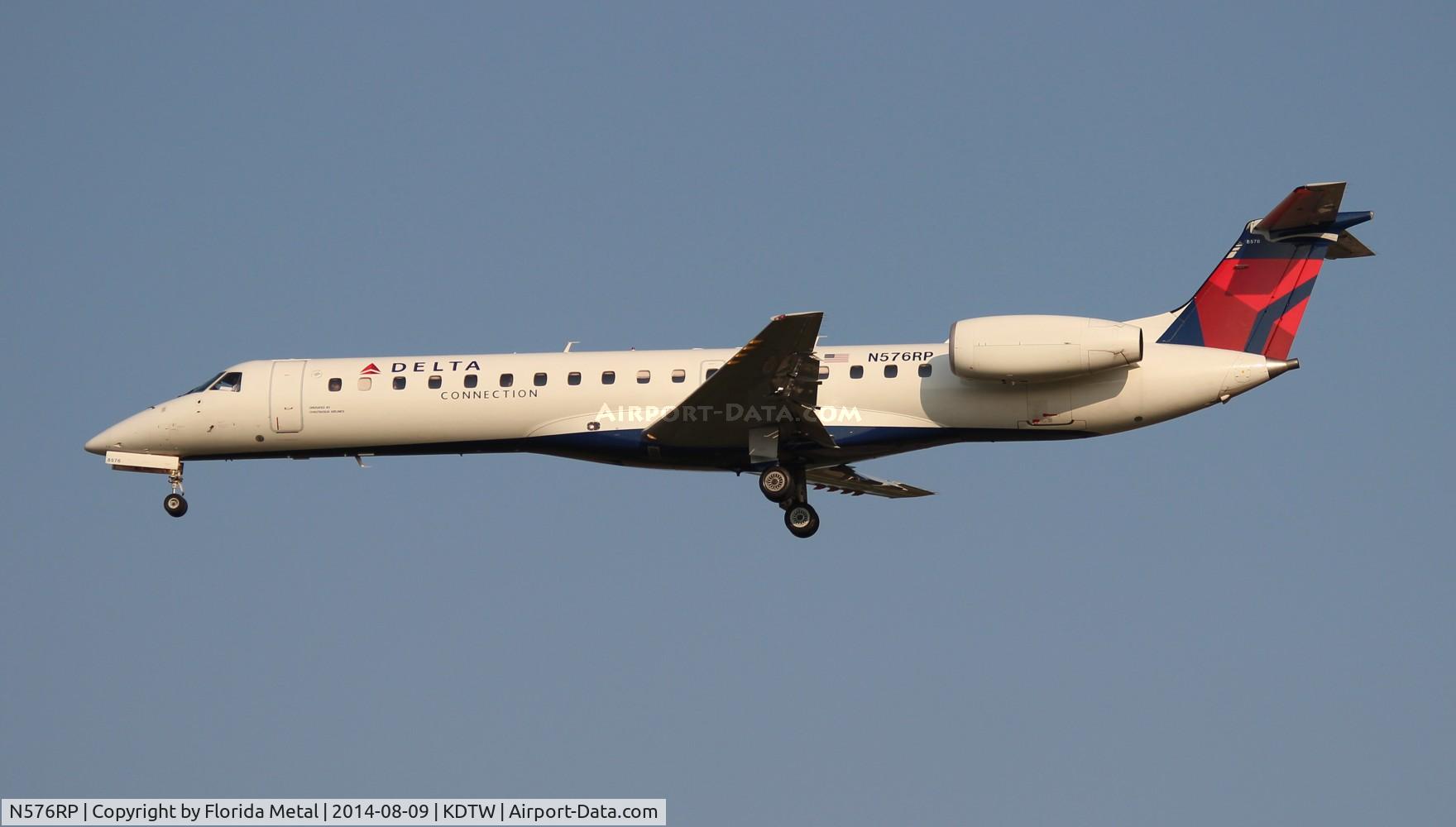 N576RP, 2004 Embraer ERJ-145LR (EMB-145LR) C/N 14500856, RPA/DAL E145 zx