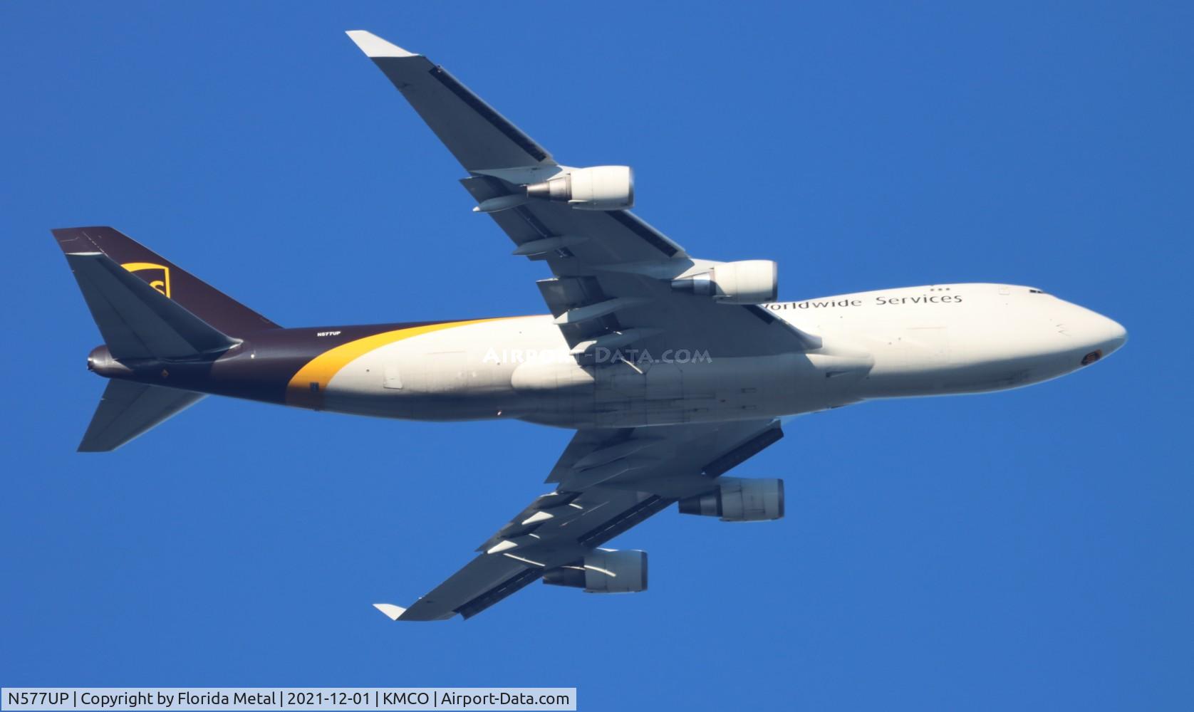 N577UP, 2009 Boeing 747-44AF C/N 35666, UPS 744F zx MCO-SDF