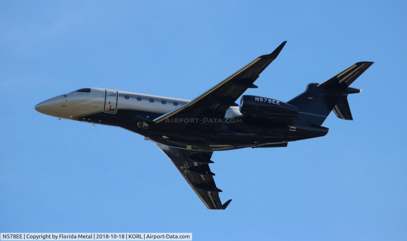 N578EE, 2018 Embraer EMB-550 Legacy 500 C/N 55000078, Legacy 500 zx