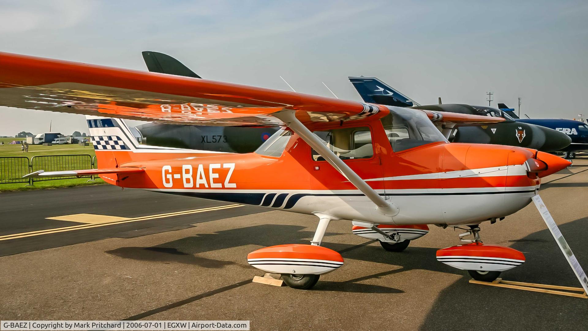 G-BAEZ, 1972 Reims FRA150L Aerobat C/N 0169, Shot at RAF Waddington