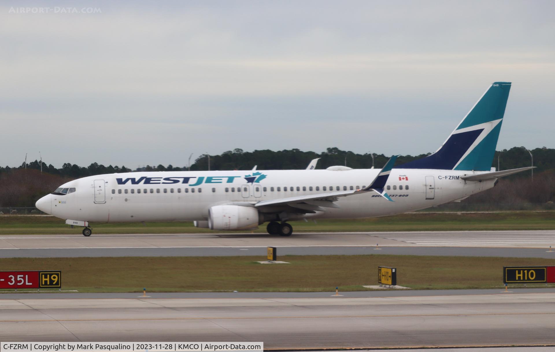 C-FZRM, 2016 Boeing 737-8CT C/N 40840, Boeing 737-8CT